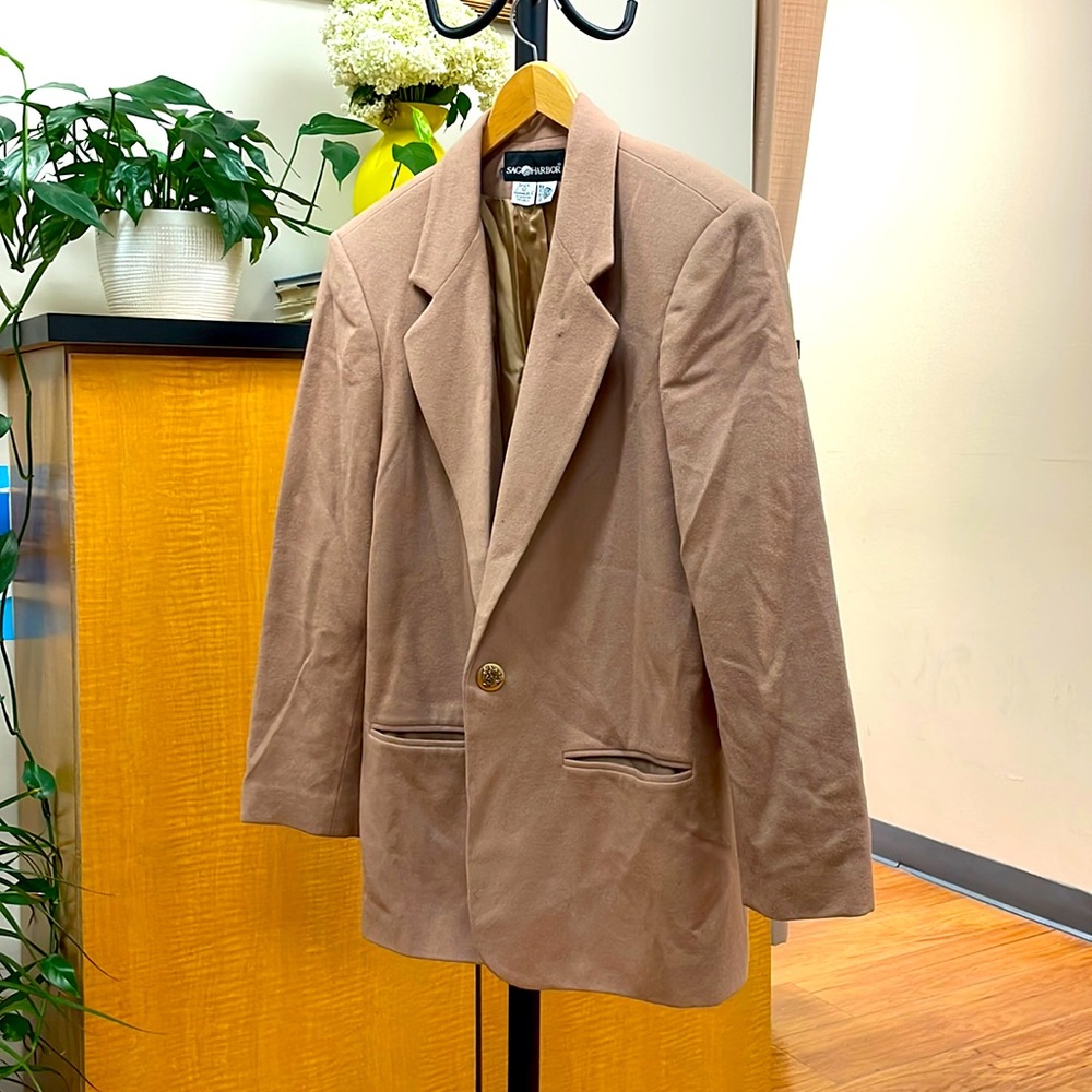 Vintage Blazer 100% Wool Size 12